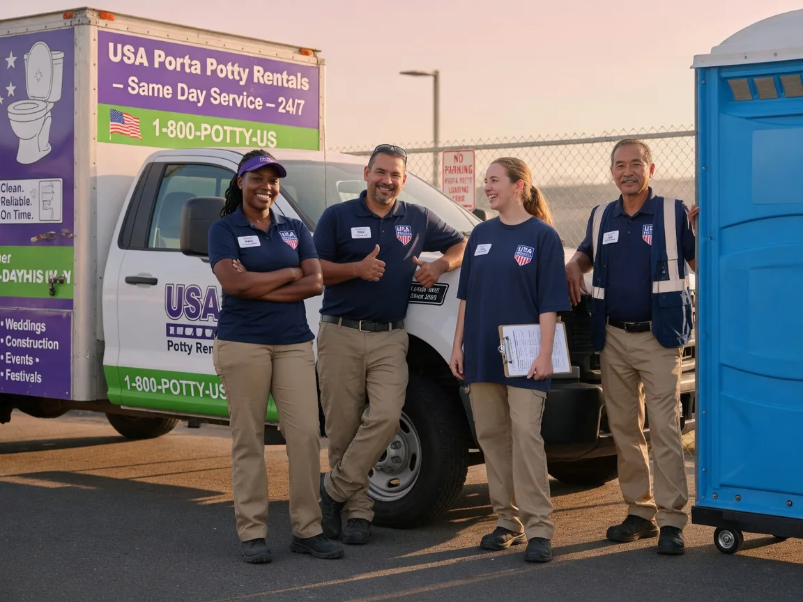 Porta Potty Rental company in Bernice, LA